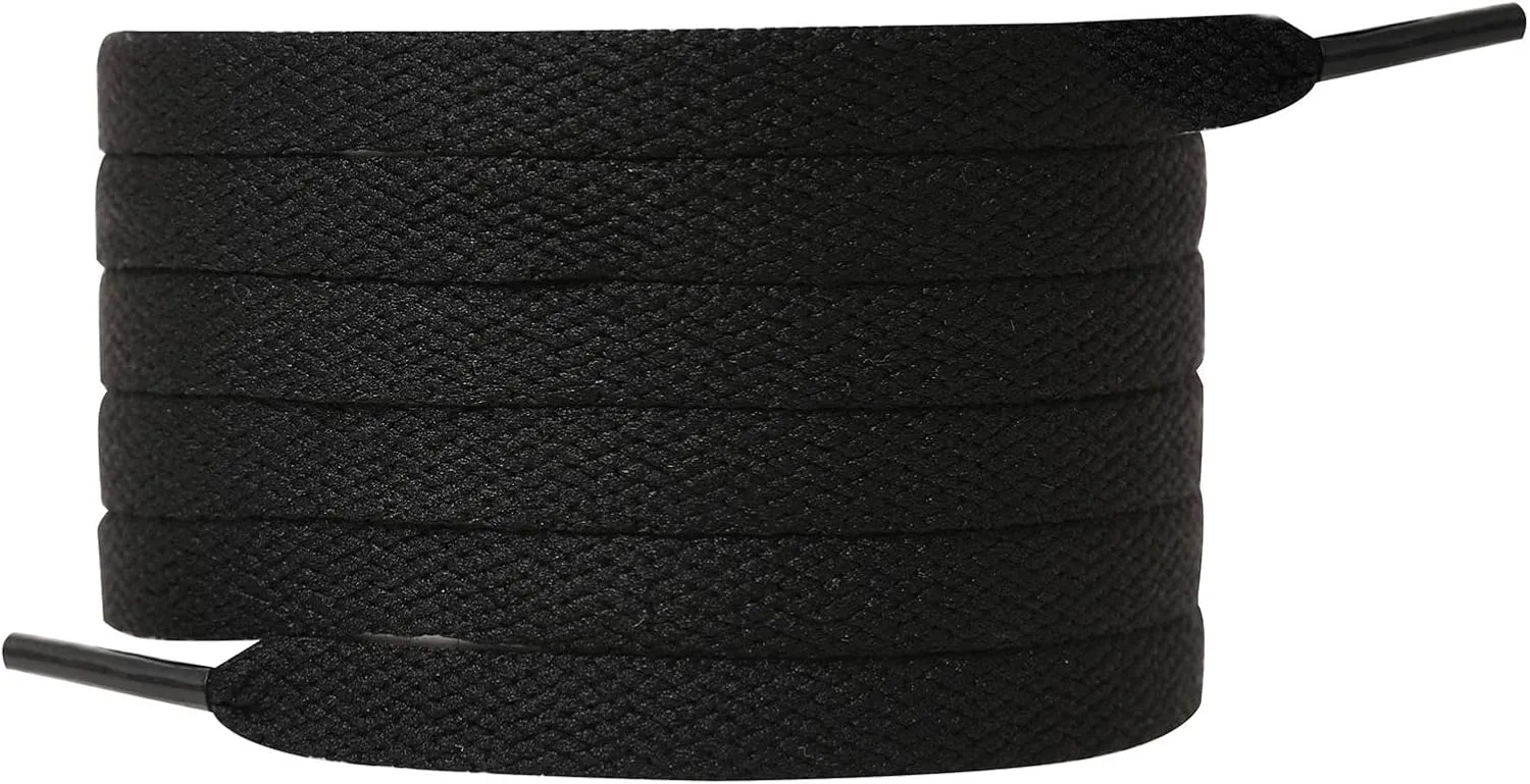 5/16" Flat Sneakers Shoe Laces, Sneakers Shoestrings, Trainers Shoelaces