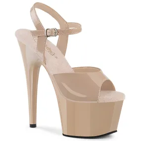 7 Inch Heel ADORE-709 Nude Patent