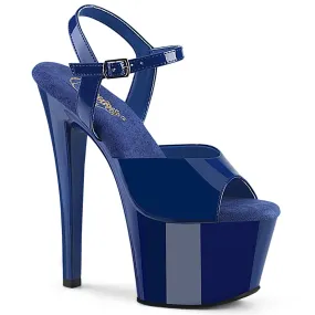 7 Inch Heel SKY-309 Royal Blue