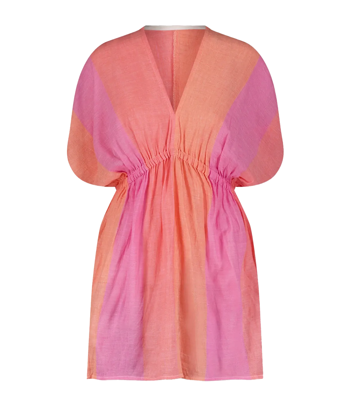Alem Plunge Dress in Nefas Peach