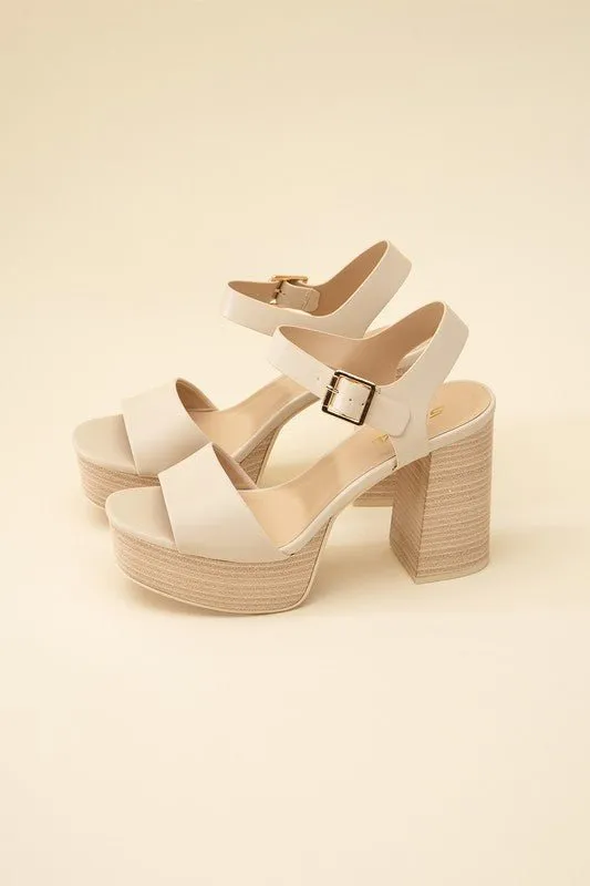 Ankle Strap Heels Platform