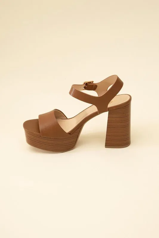 Ankle Strap Heels Platform