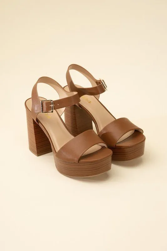 Ankle Strap Heels Platform