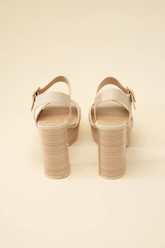 Ankle Strap Heels Platform