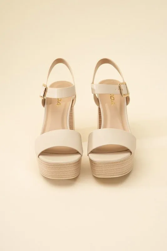 Ankle Strap Heels Platform