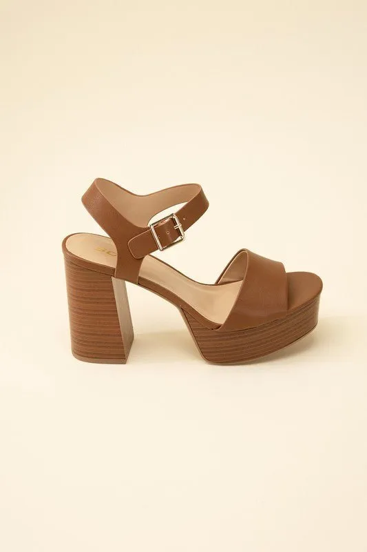 Ankle Strap Heels Platform