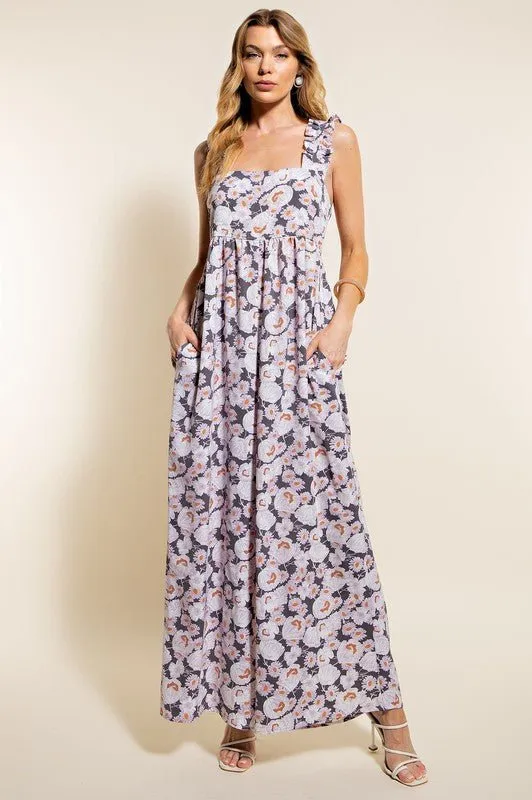 Aware Of This Floral Jumpsuit