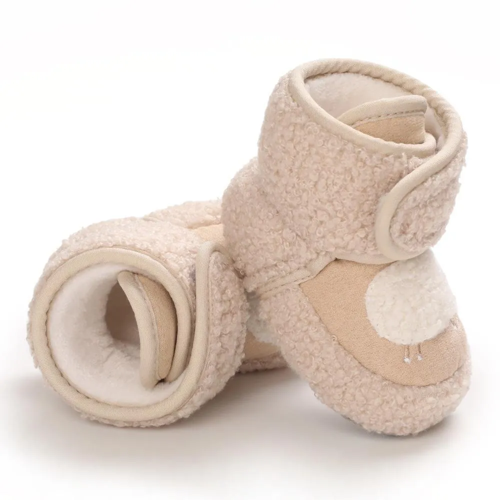 Baby Unisex Magic Tape Warm Snow Boots Wholesale Baby Shoes Suppliers