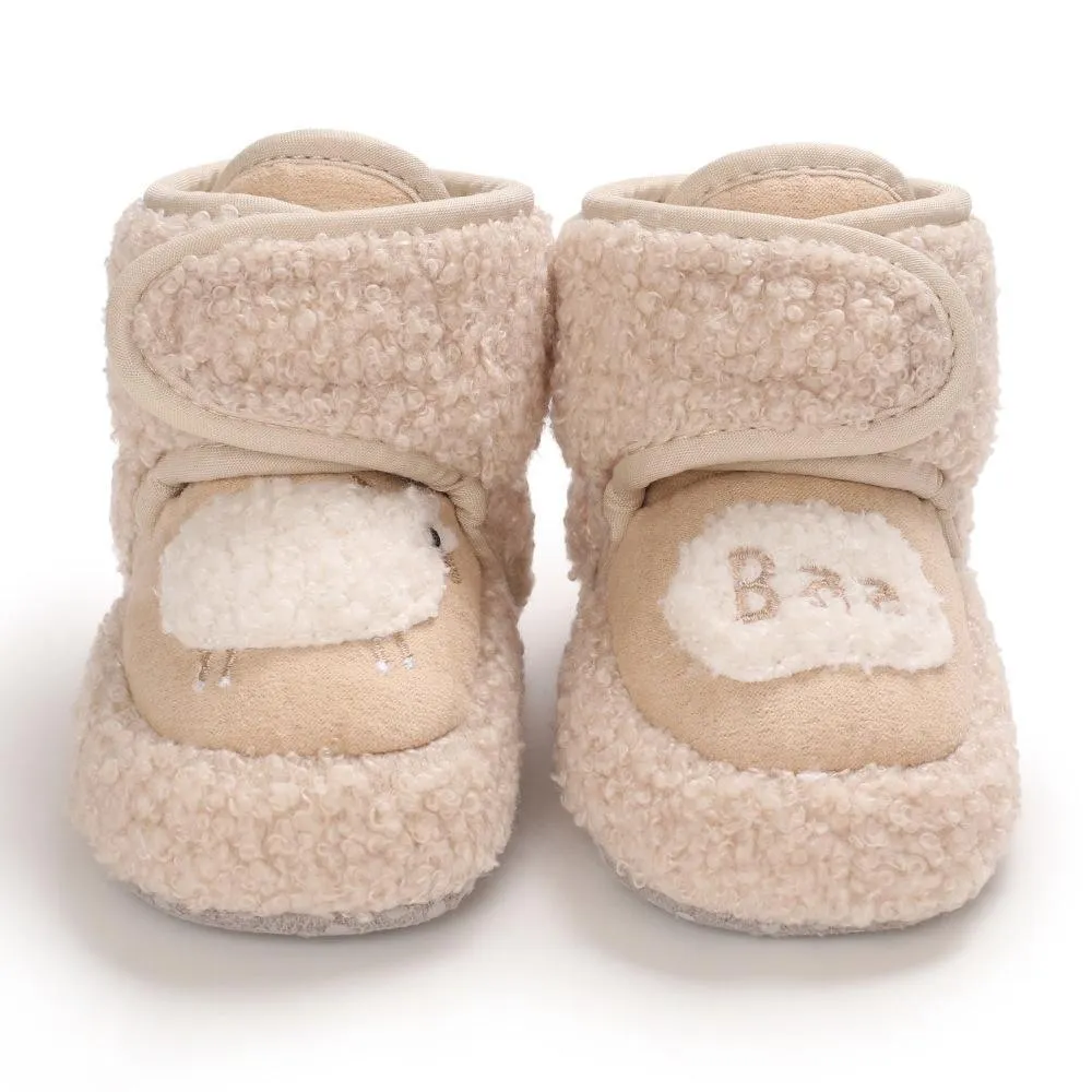 Baby Unisex Magic Tape Warm Snow Boots Wholesale Baby Shoes Suppliers