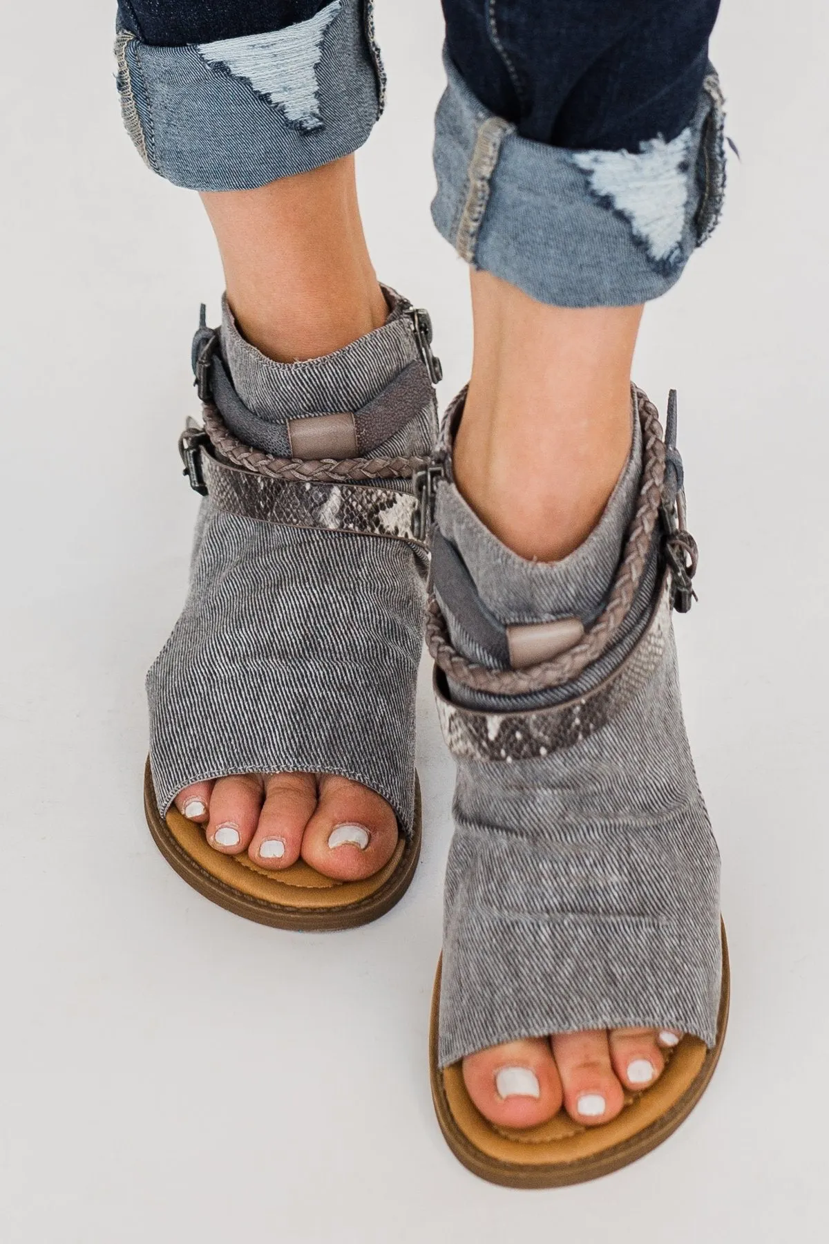 Blowfish Babie Sandals- Smokey Grey