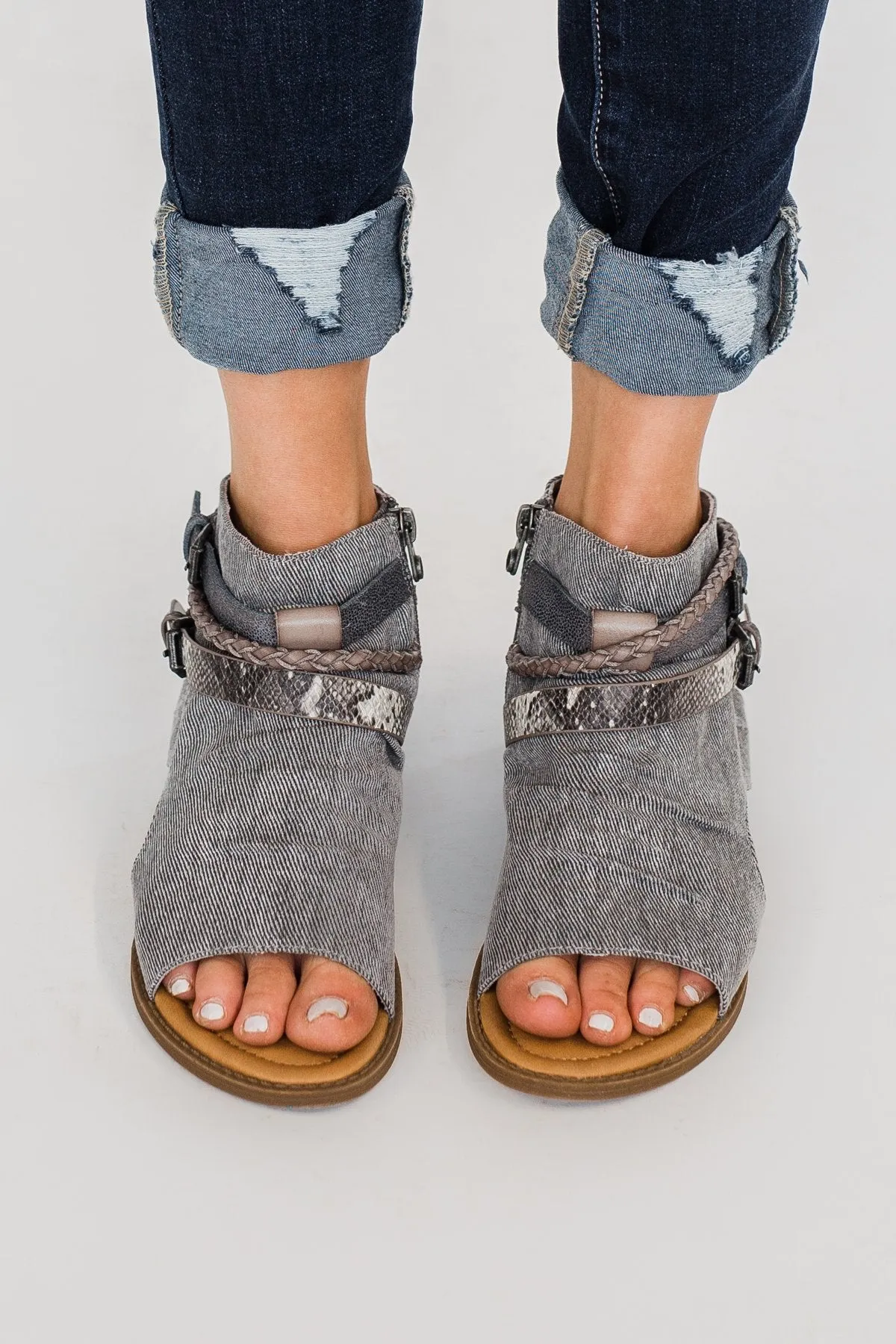 Blowfish Babie Sandals- Smokey Grey
