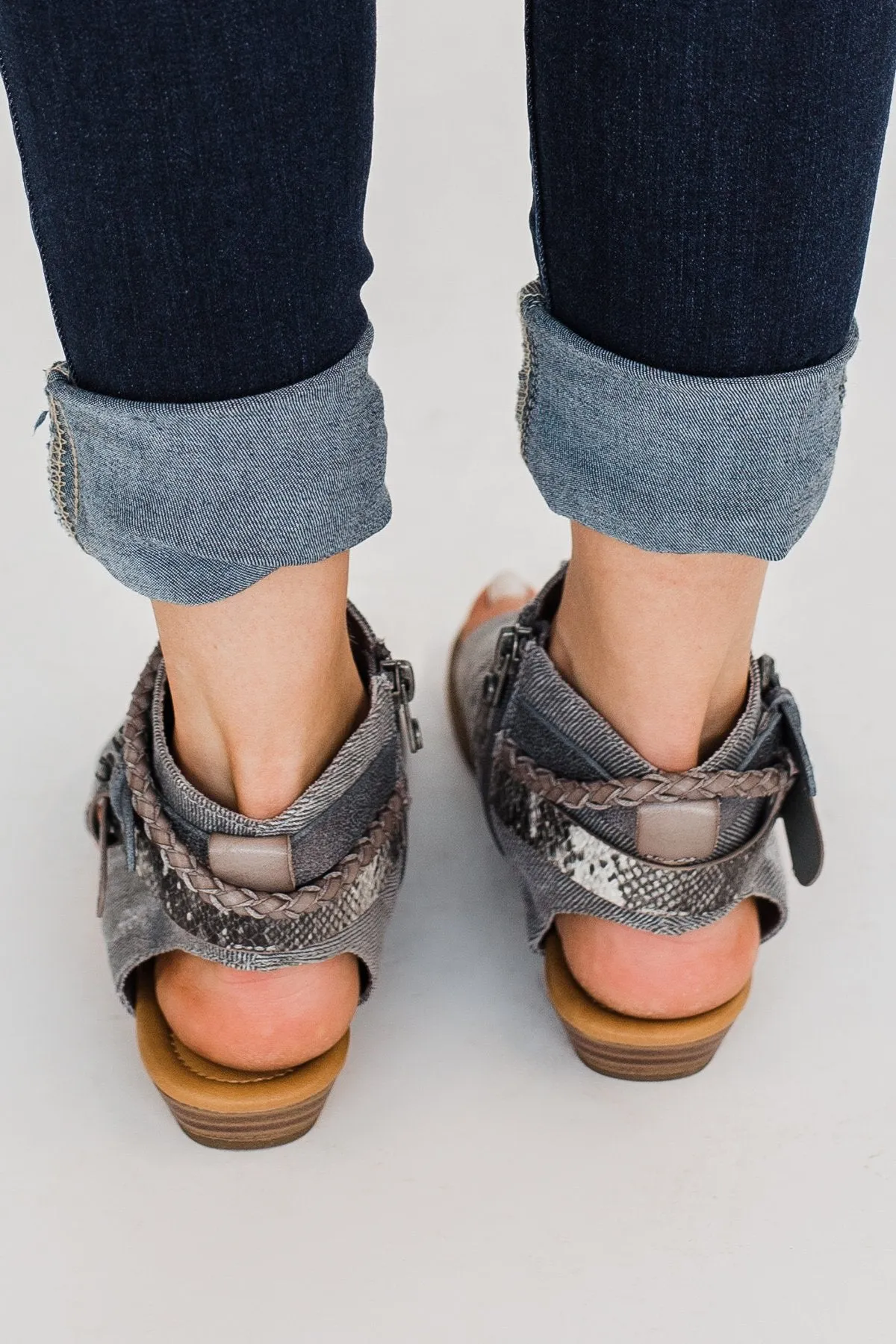Blowfish Babie Sandals- Smokey Grey