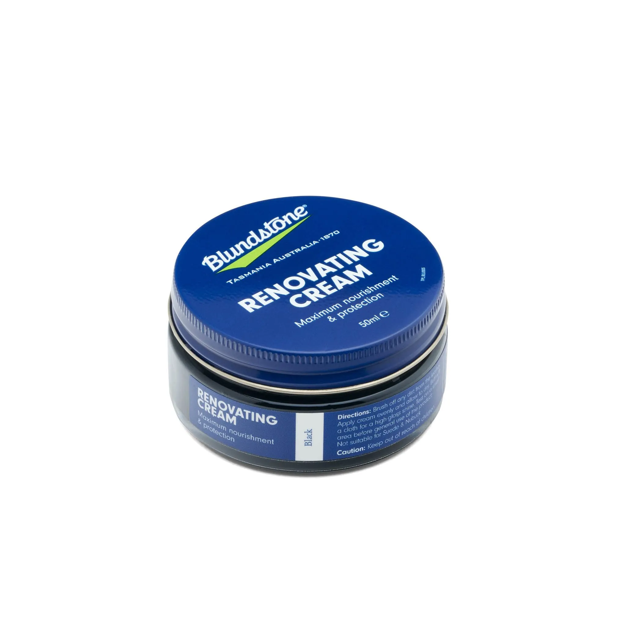 Boot Polish - Blundstone Renovating Cream (Black, Brown or Rustic), RENCRM