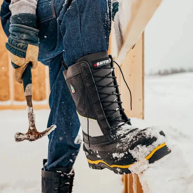 Boots - Baffin Constructor Insulated Winter Boots, Steel Toe w/ Plate, Men's, POLAMP01