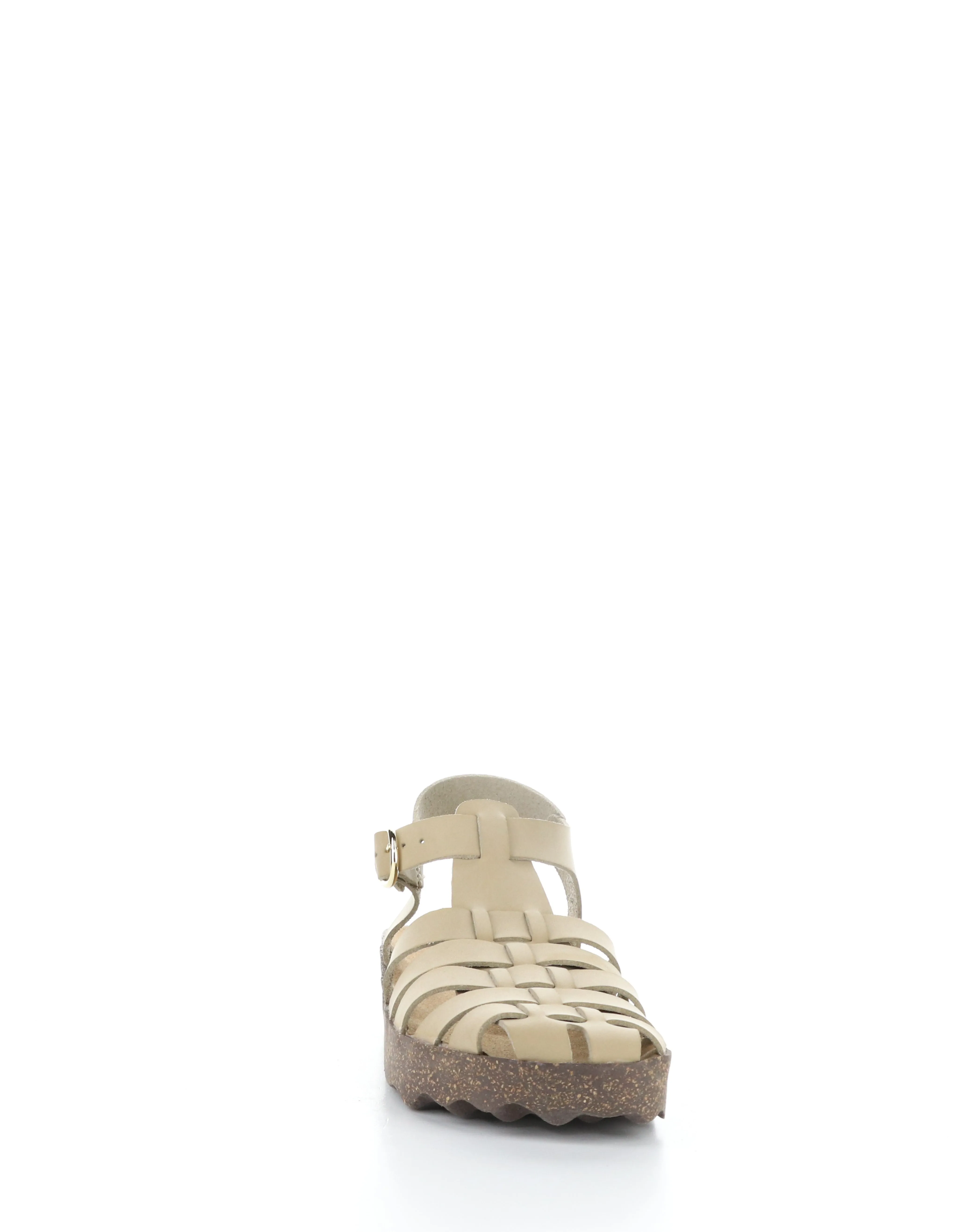 CALIX277ASP 001 BEIGE Round Toe Sandals