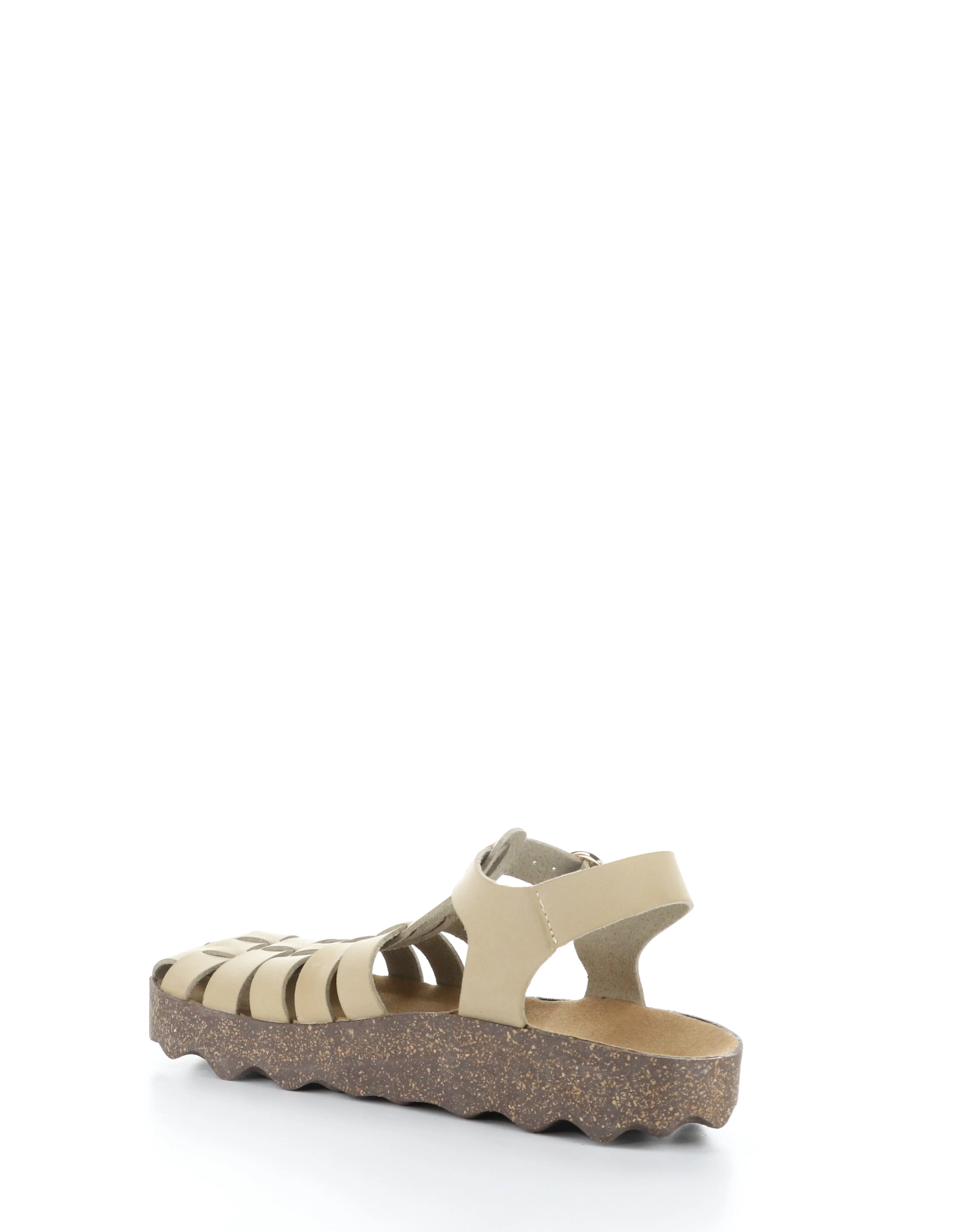 CALIX277ASP 001 BEIGE Round Toe Sandals
