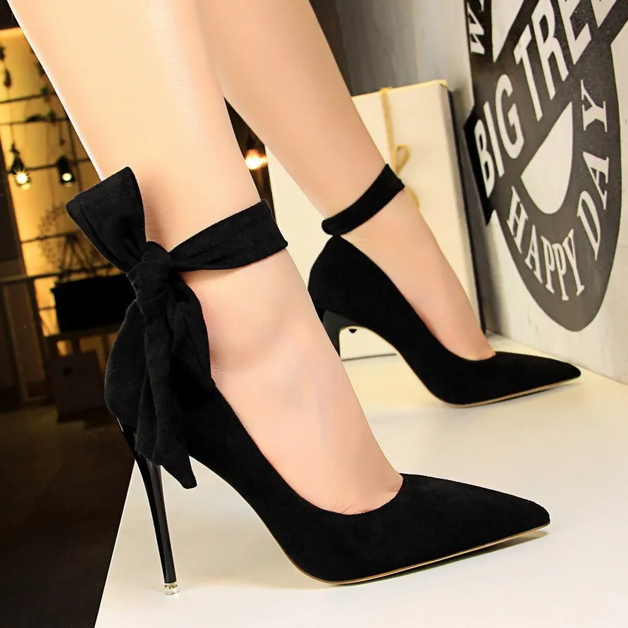 Carol – Bow Knot High Heels