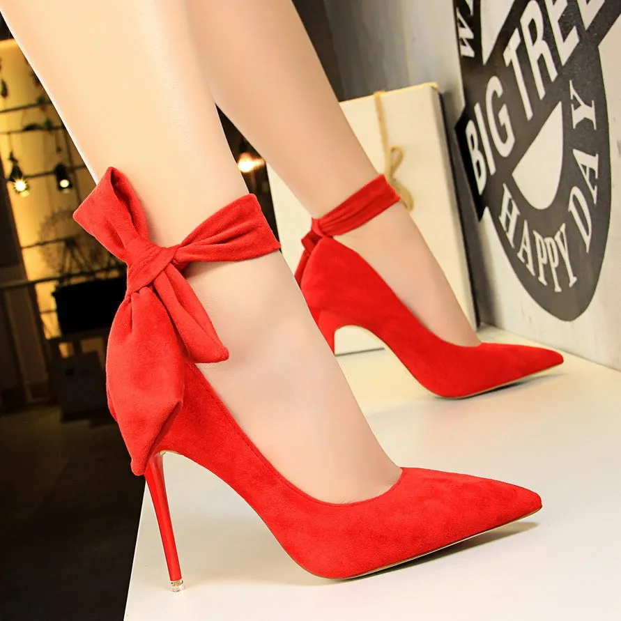 Carol – Bow Knot High Heels