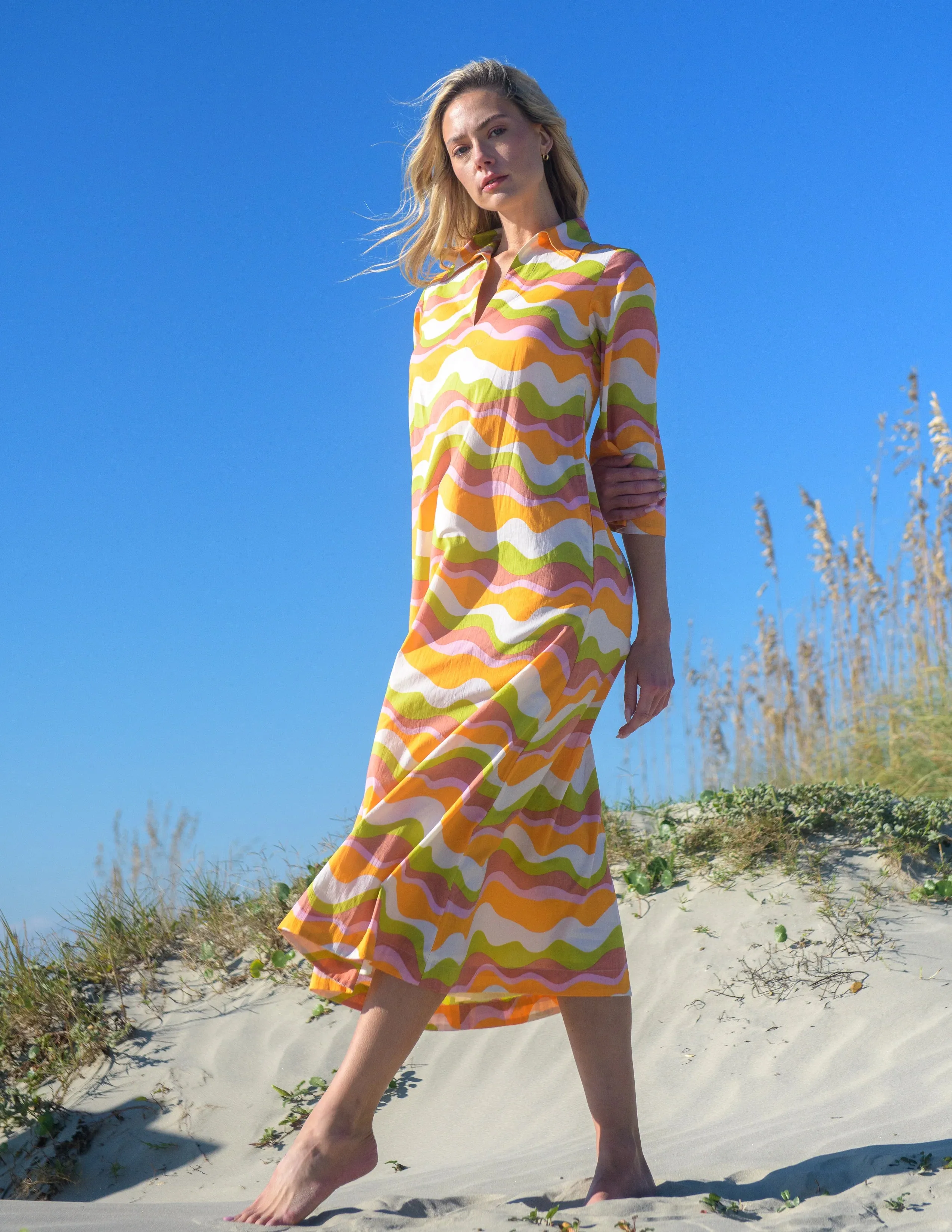 ELIZABETH JAMES - Talia Dress - Tidal