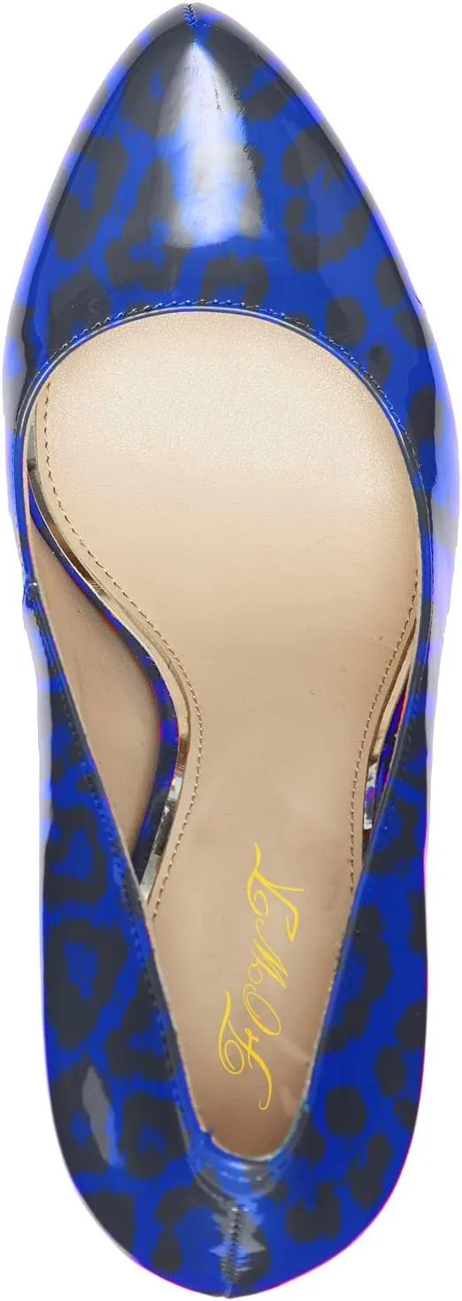 FOWT Fashion Leather Platform Embossed Snakeskin Green Pumps for Woman Elegant Almond Toe Slip on 4 in Spike High Heels Sexy Comfort Dress Party Shoes, US Size 4-16 M