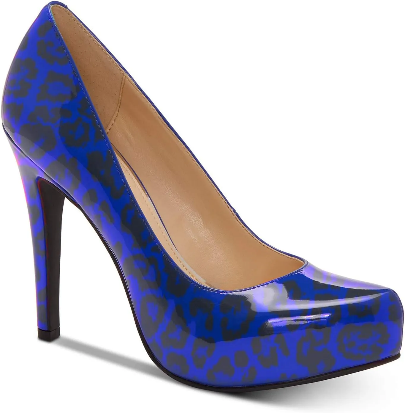 FOWT Fashion Leather Platform Embossed Snakeskin Green Pumps for Woman Elegant Almond Toe Slip on 4 in Spike High Heels Sexy Comfort Dress Party Shoes, US Size 4-16 M