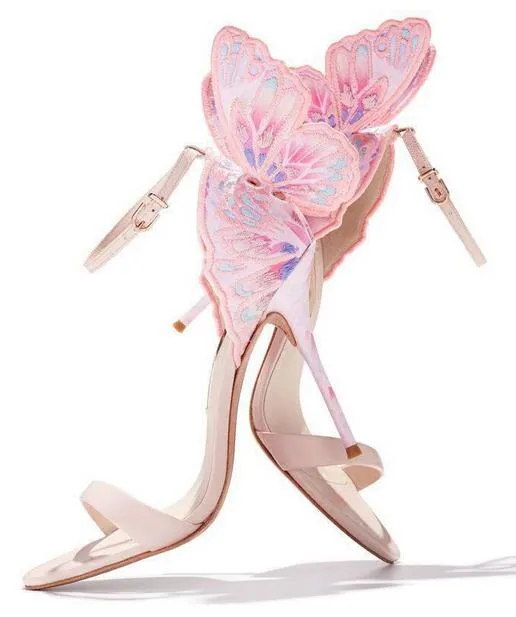 Free Spirited Butterfly High Heels