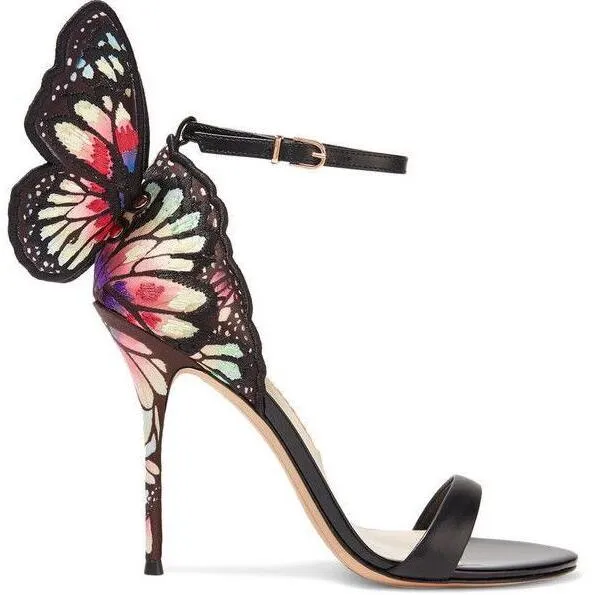 Free Spirited Butterfly High Heels