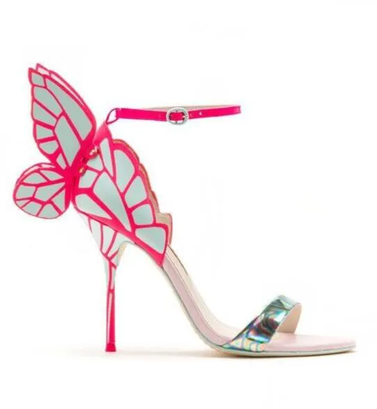 Free Spirited Butterfly High Heels
