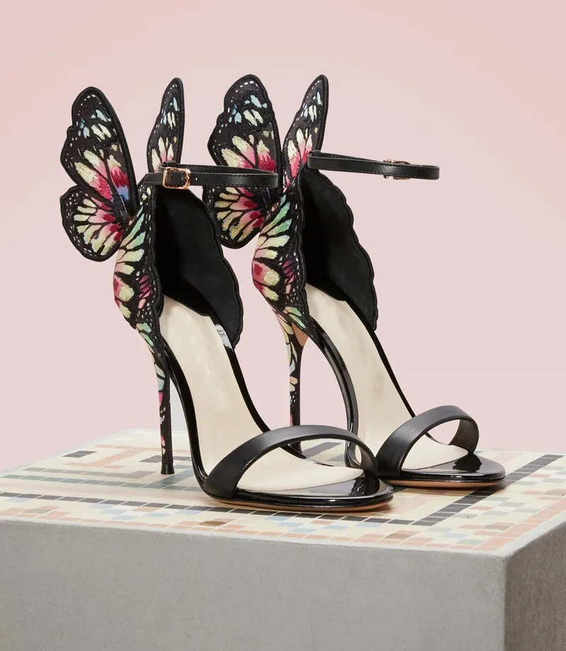 Free Spirited Butterfly High Heels