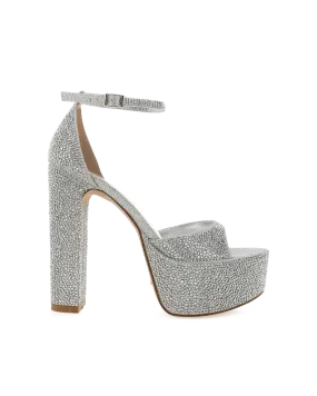 Glam Open Toe Platform Heel