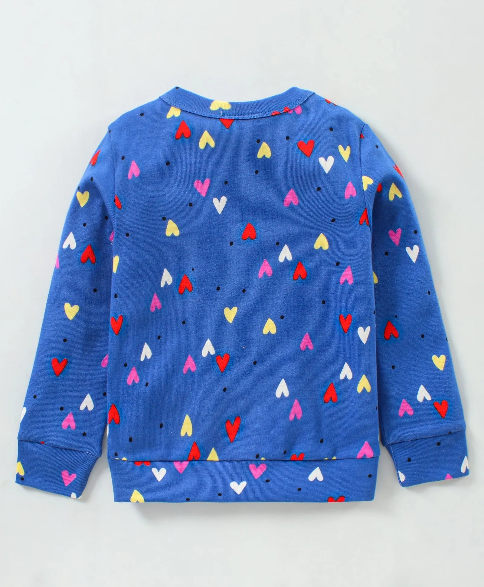 Hearts Printed Top with Leggings Set