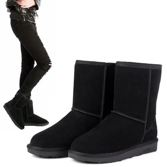 HOT Unisex Winter Warm Snow Half Boots Shoes 5 Colors