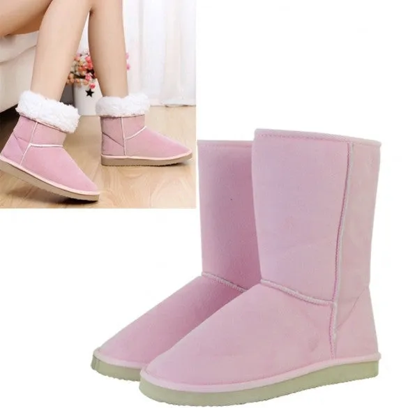 HOT Unisex Winter Warm Snow Half Boots Shoes 5 Colors