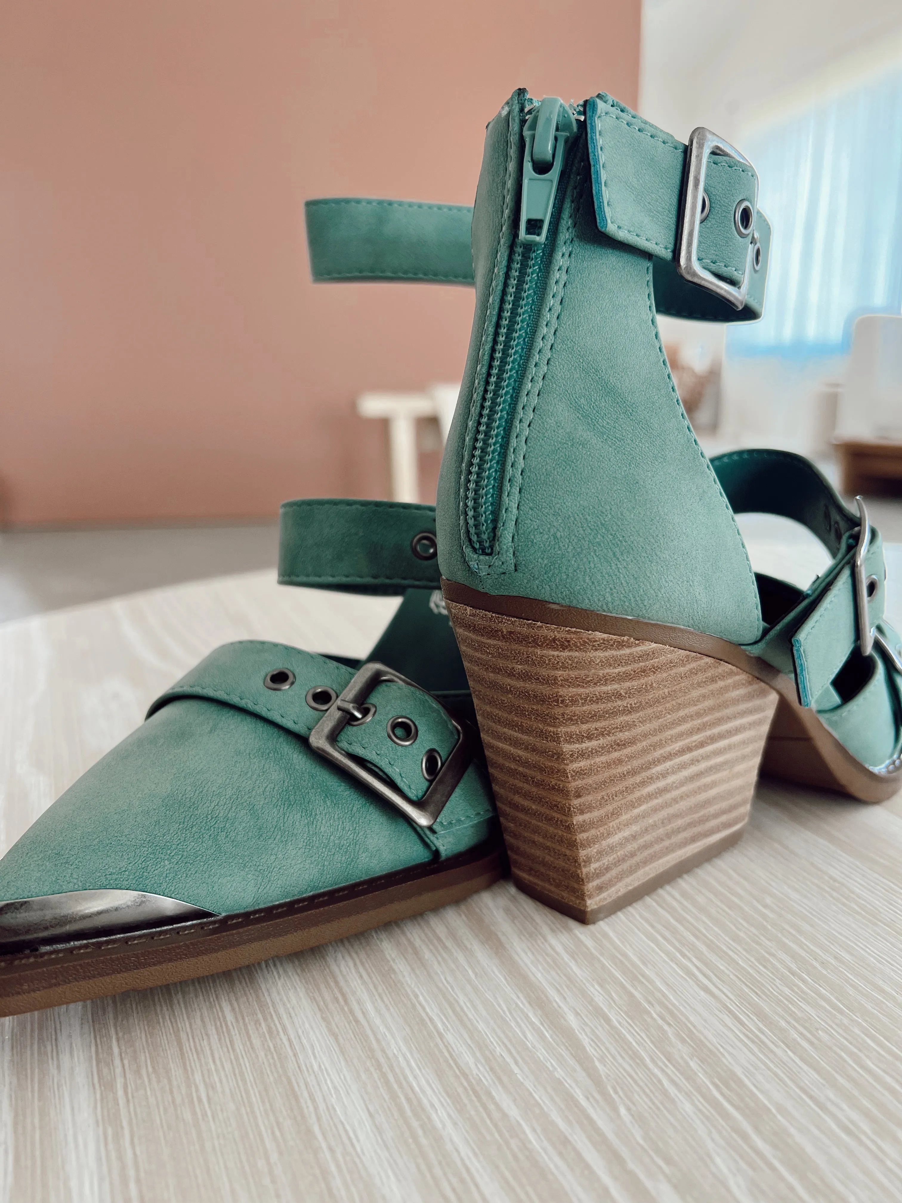 Irina Buckle Heels by Very G