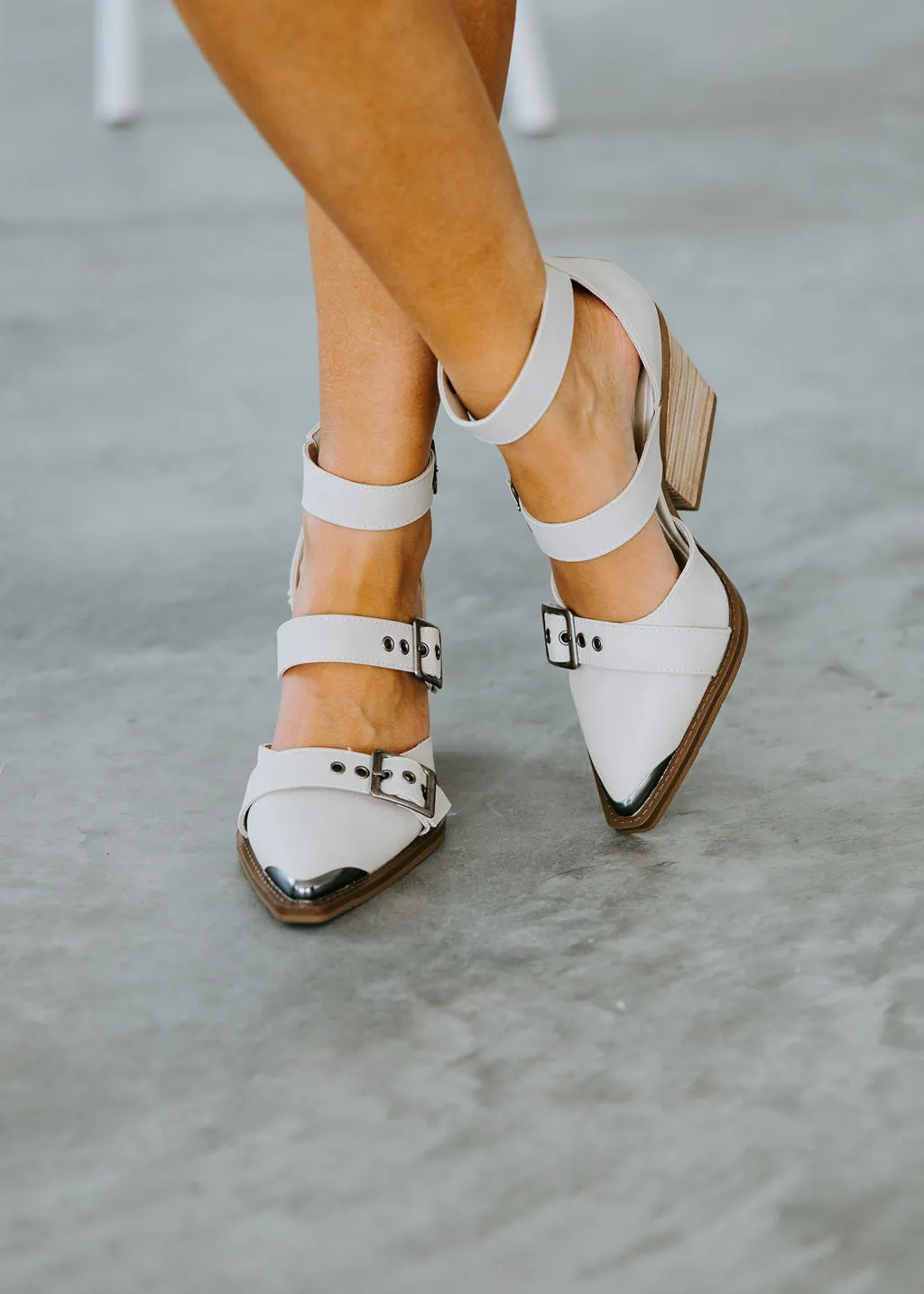 Irina Buckle Heels by Very G