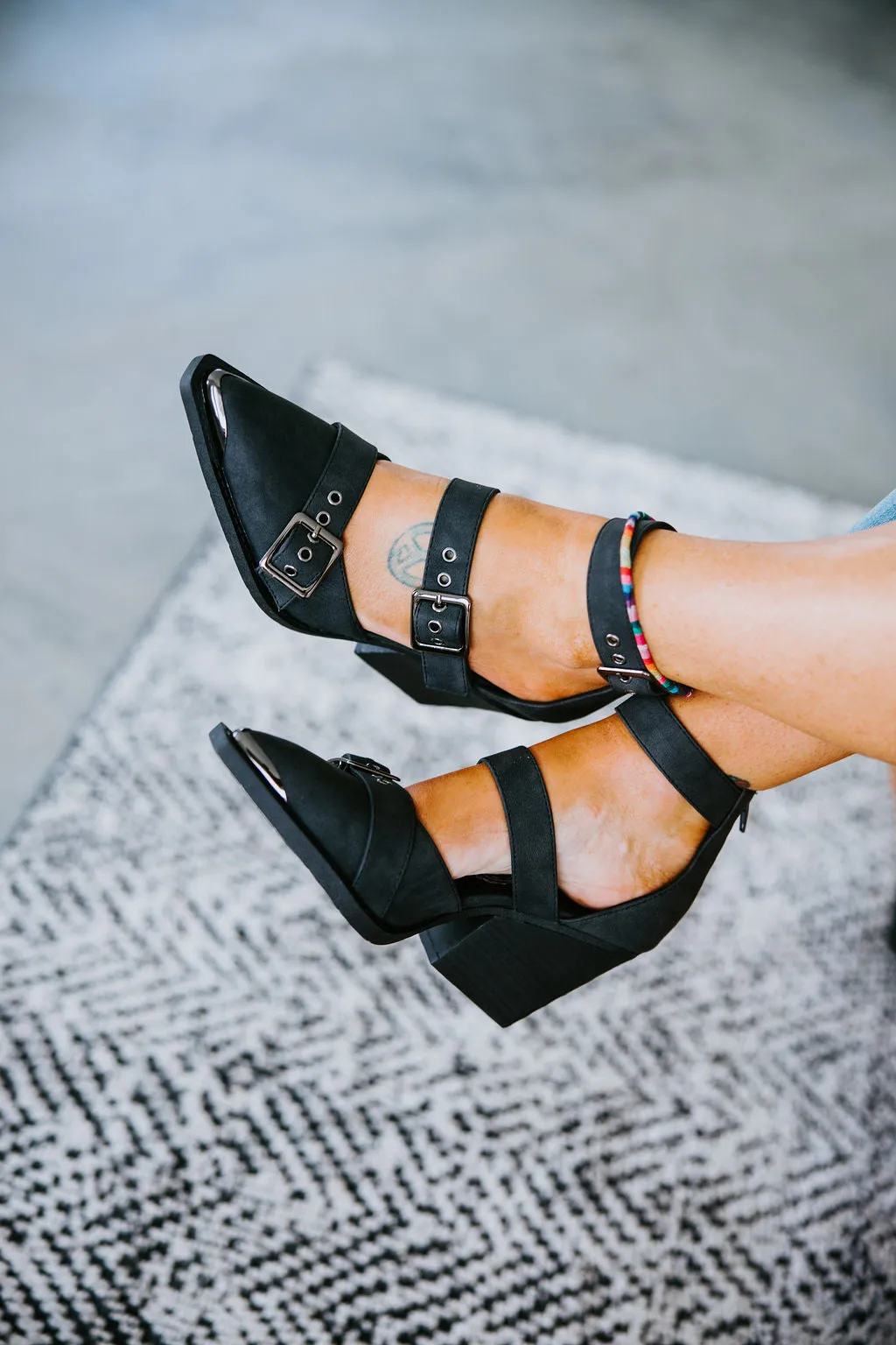 Irina Buckle Heels by Very G