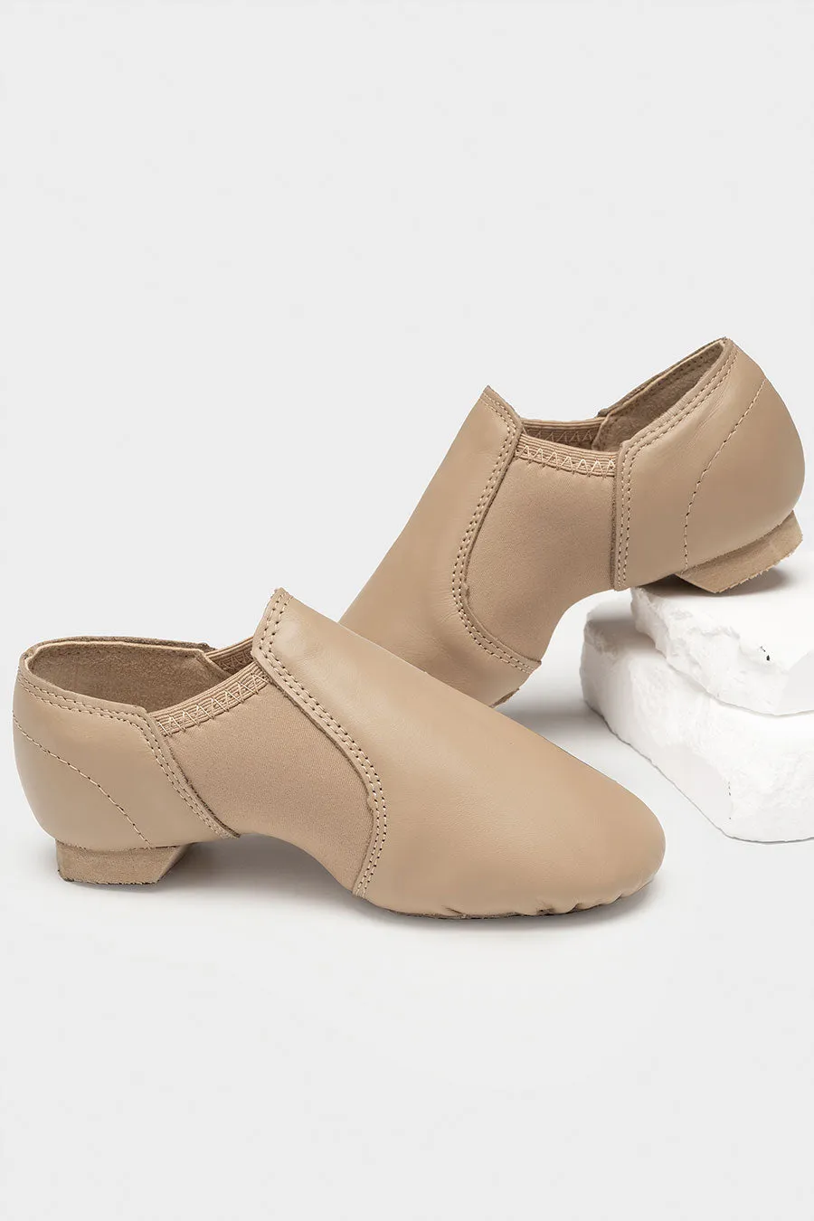 Kids Unisex Leather Jazz shoes
