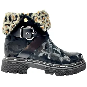 Lyone -Black ankle boot