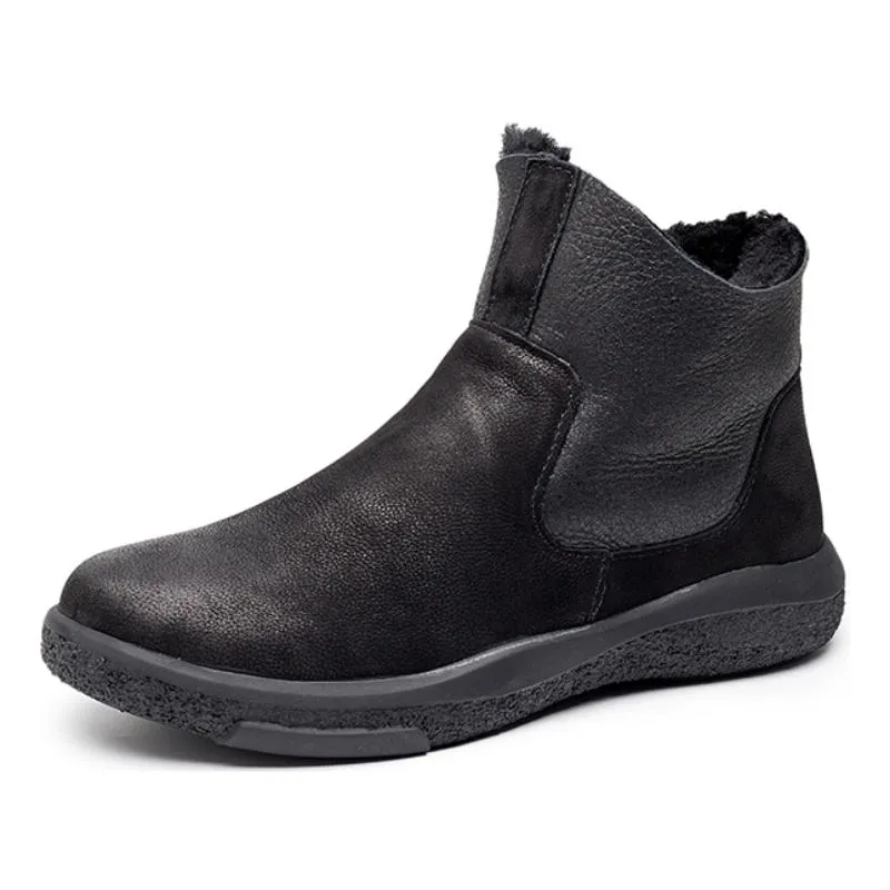 Men's Warm Fleece Anti-slip Boots