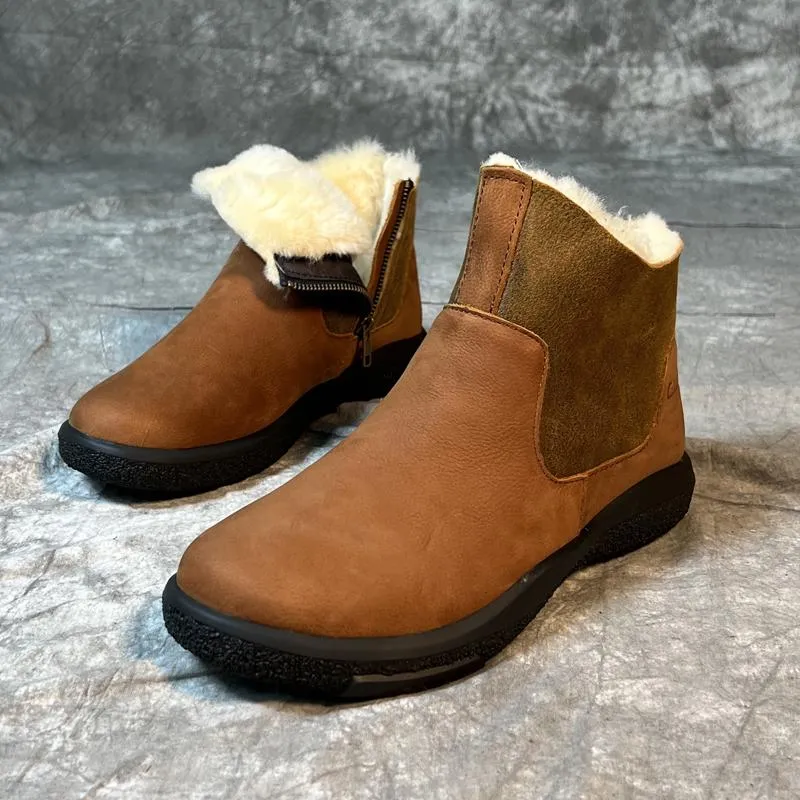Men's Warm Fleece Anti-slip Boots