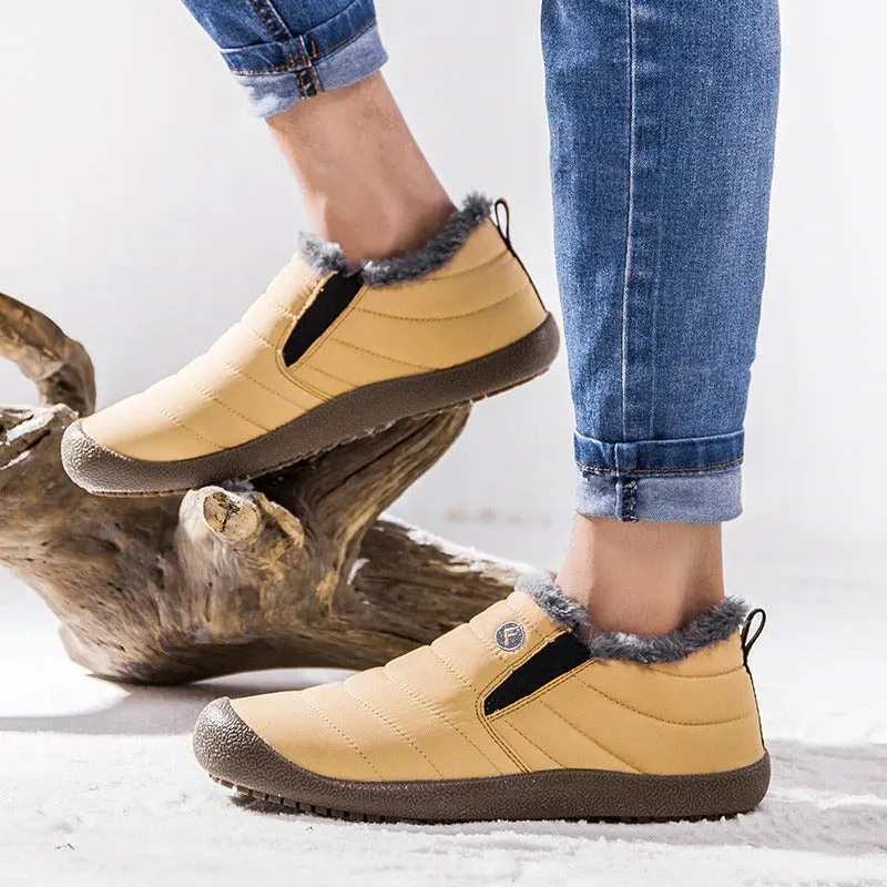 Men's Warm Snow Waterproof Outdoor Ankle Boots