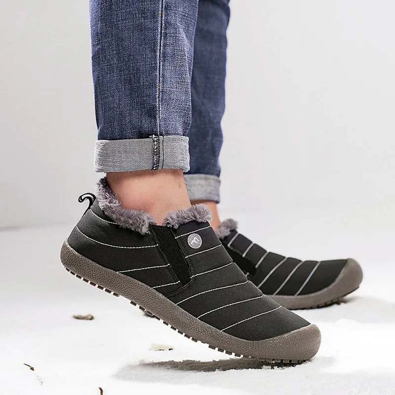 Men's Warm Snow Waterproof Outdoor Ankle Boots