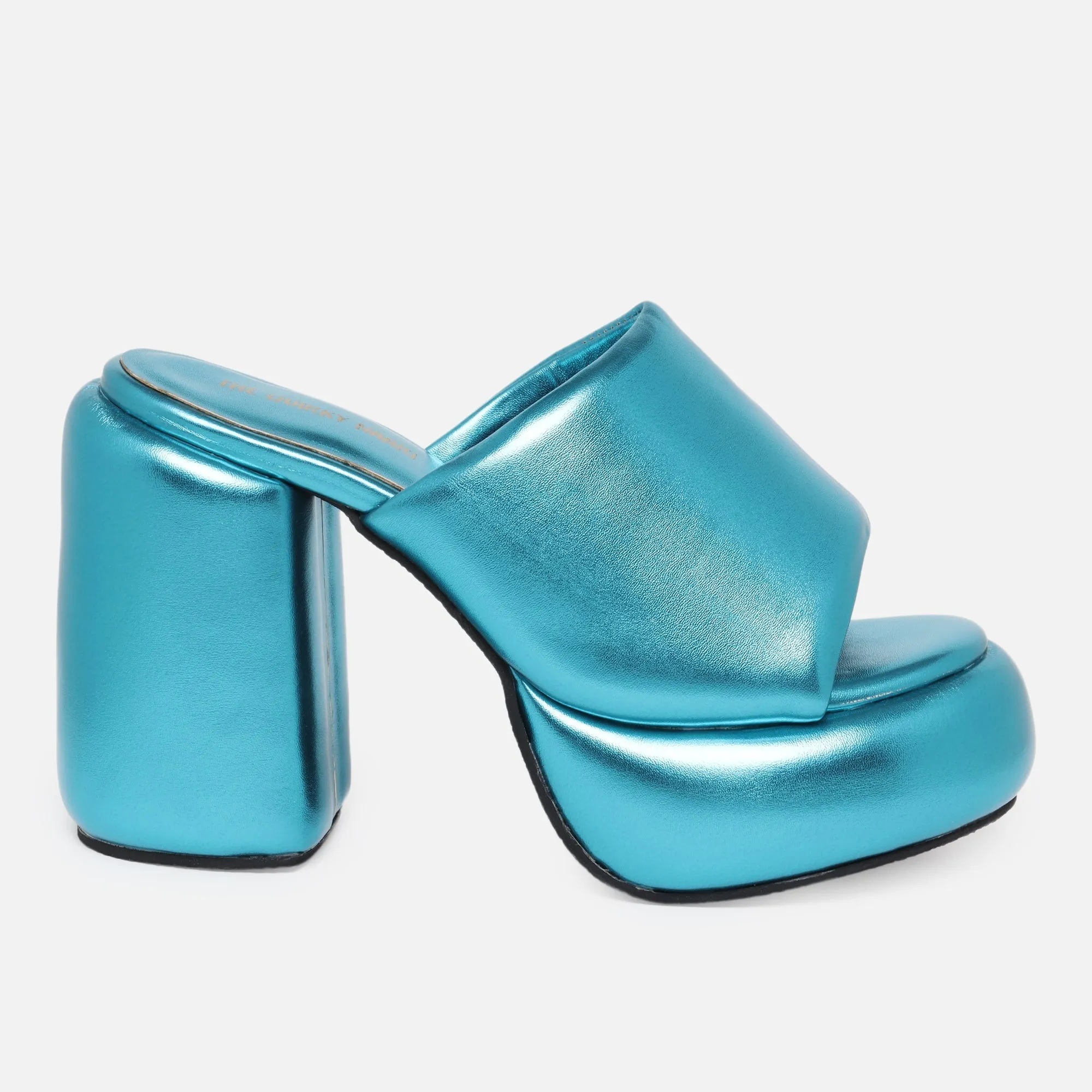 Metallic Chunks - Teal