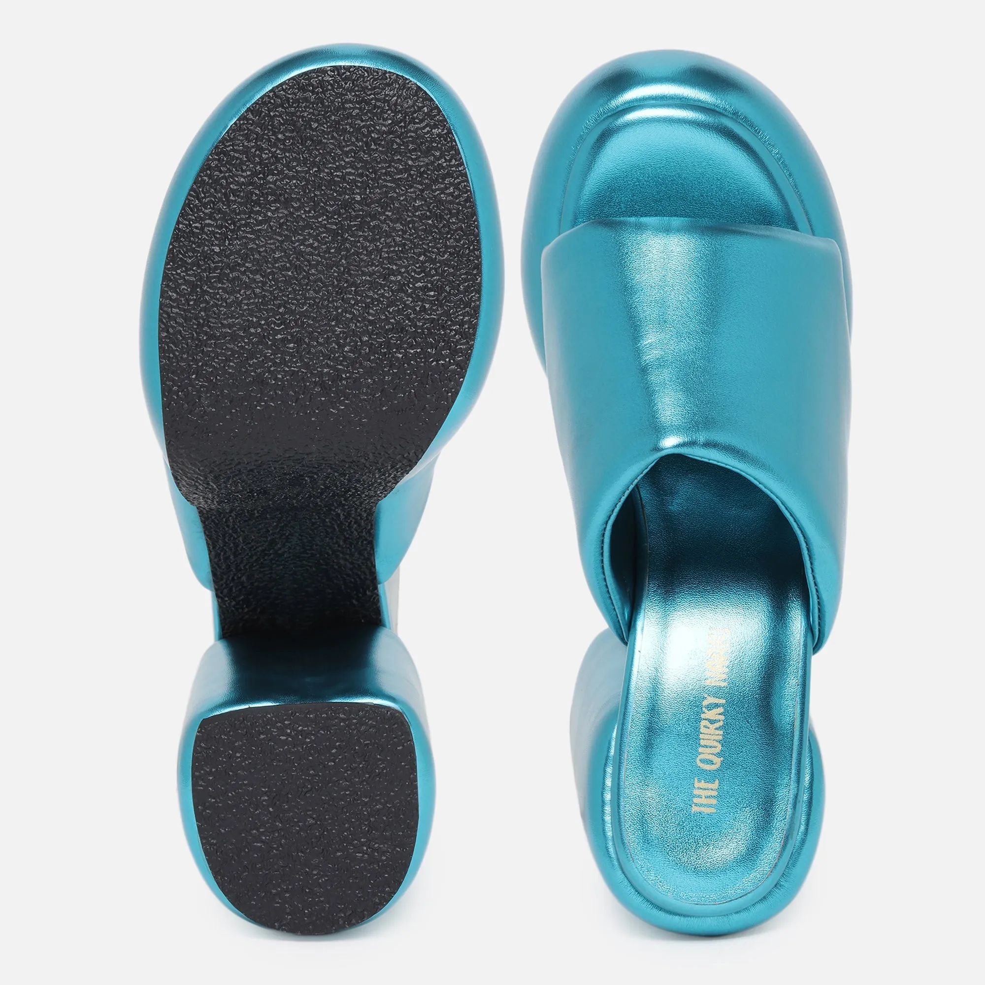 Metallic Chunks - Teal