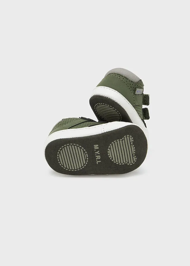 Olive Green Baby Boots