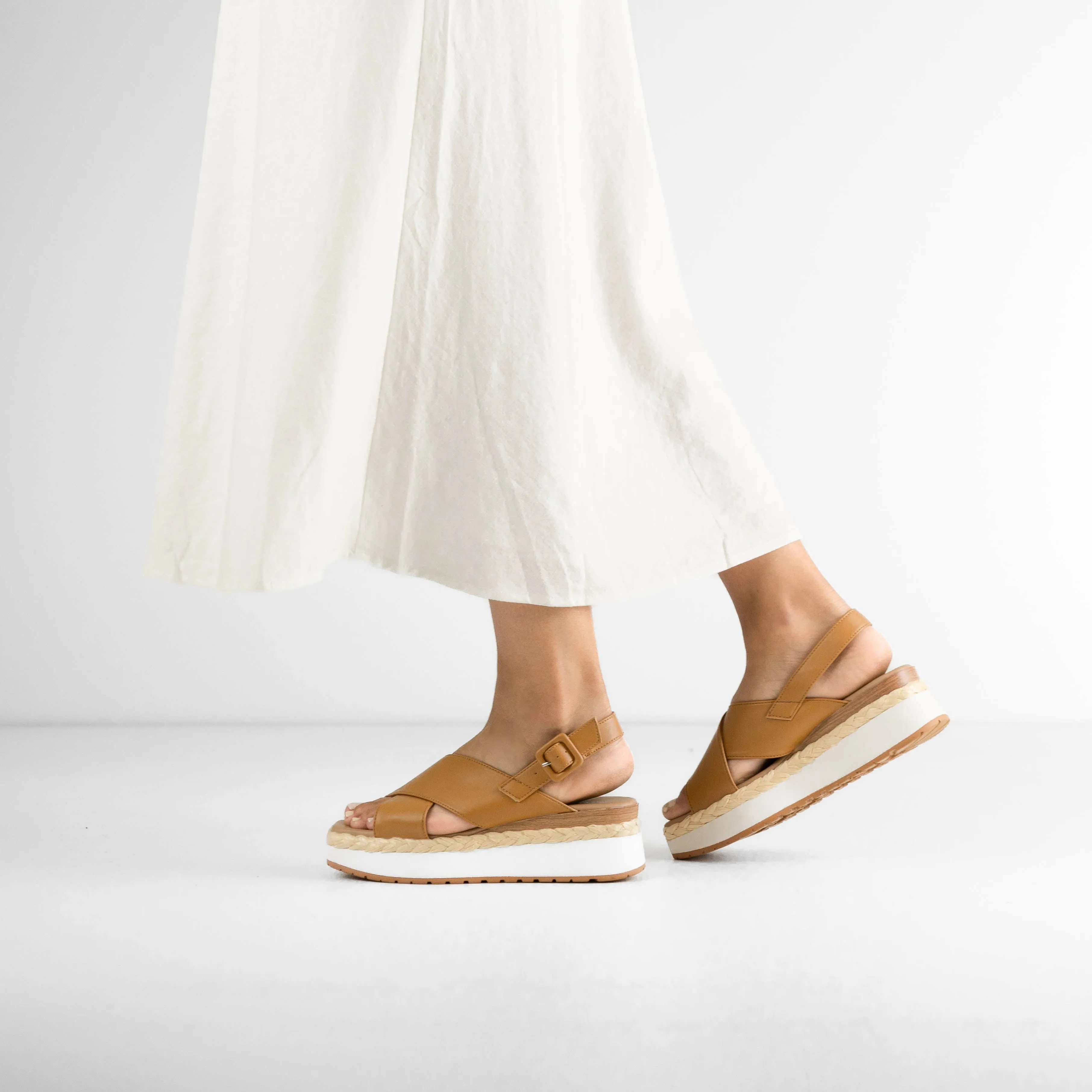 PAGE WEDGE SANDALS