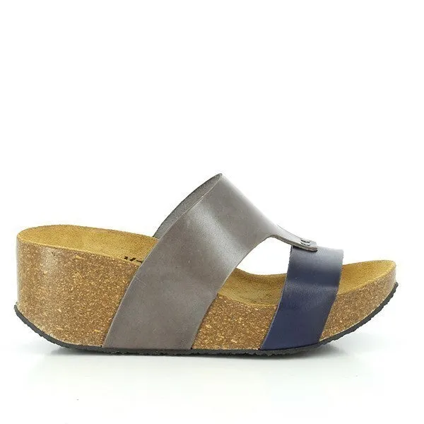 Plakton 275171 Silver & Blue Wedges