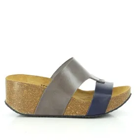 Plakton 275171 Silver & Blue Wedges