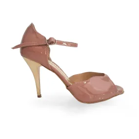 Scallop - Argentine Tango Leather Shoes (Suede Sole)