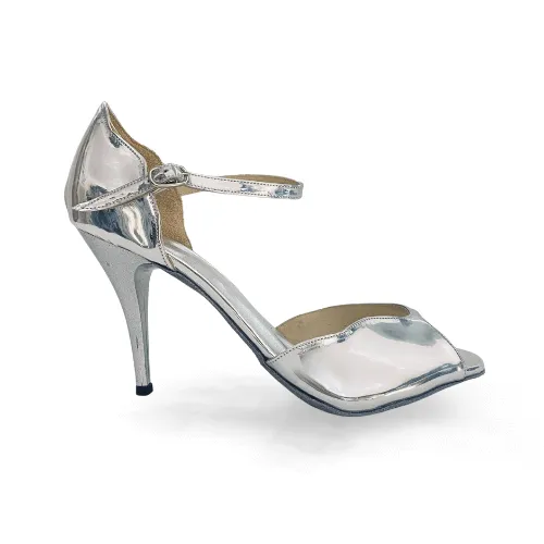 Scallop - Argentine Tango Leather Shoes (Suede Sole)